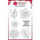 Singles Blooms For Birds Flower Heads Clear Stamps (JGS884)