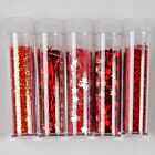 Glitter set rood