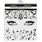 Stamperia Masquerade Thick Stencil 12x12cm Eyes (KSTDS12)