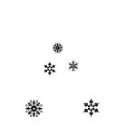 Lavinia Stamps Snowflakes LAV206