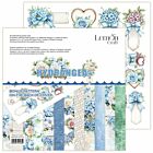 Dear Diary Hydrangea 12x12 Inch Paper Pad (LEM-DD-HYD-01)