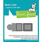 Lawn Fawn dies reveal wheel build-a-barn add-on