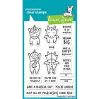 Lawn Fawn 4x6 clear stamp set dream big