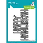 Lawn Fawn dies giant happy hanukkah