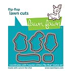 Lawn Fawn dies Coaster Critters Flip-Flop - Lawn Cuts