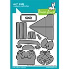 Lawn Fawn dies tiny gift box lizard and snake add-on 