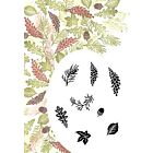 Card-io Autumn Wreath Majestix Clear Stamp Set