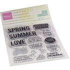 Marianne Design Clear Stamps Art stamps - Summertime (ENG) 95x160mm 