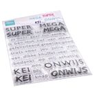 Marianne Design Clear Stamps SUPER-MEGA-KEI-ONWIJS (NL) 110x150mm 