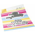 Marianne D Craftable Hot Foil- Fijne feestdagen (NL) CR1670 83,5x45,5mm