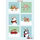 Marianne Design Decoupage Happy Christmas  A4 6 designs     