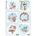 Marianne Design Knipvellen Christmas Wishes deer A4 