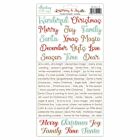 Mintay 6 x 12 Paper Stickers - Merry & Joy - Words MT-MAJ-13 