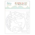 Mintay Lullaby Lane 6x8 Inch Album Base (8pcs)