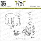 Lesia Zgharda Design Stamp Set "Winter Mailbox"