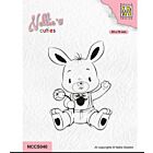 Nellie Choice Nellie's Cuties Clear Stamp Bunny NCCS040