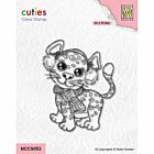 Nellie's Choice Clear Stamp Cutie Cheetah NCCS053