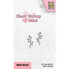 Nellie's Choice Clear Stamp mini Tak met besjes MAFS025 8x17mm