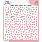 Nellie's Choice Stencil Cheetah MMS4K-055