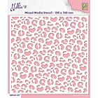 Nellie's Choice Stencil Leopard MMS4K-057