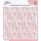 Nellie's Choice Stencil Zebra MMS4K-056