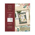 Crafters Companion Holly & Ivy Stamp & Die Scroll with Holly (NG-HAI-STD-SWHP)