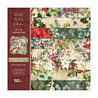 Crafters Companion Holly & Ivy 8x8 Inch Vellum Pad (NG-HAI-VEL8)