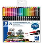 Staedtler permanent dubbele punt set 36 st 3187TB36