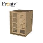 Pronty MDF Storage system Half Box Acrylic Pens Storage 460.483.018  110x150x130mm - 4mm