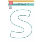 Marianne D Craft Stencil - S-Letter PS8147 210x149 mm 