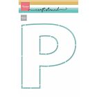 Marianne D Craft Stencil - P-Letter PS8148 210x149 mm