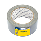 Duct tape Raadhuis 50mm x 50m zilver