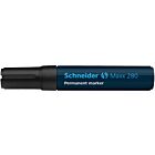 marker Schneider Maxx 280 permanent beitelpunt zwart