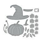 Faux Embroidered Pumpkin Etched Dies (S4-1357)