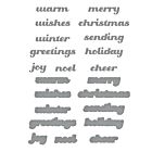 Christmas Greetings Etched Dies (S4-1360)