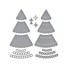 Stitched Holiday Tree Etched Dies (S4-1367)