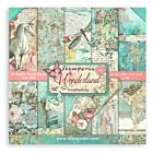 Stamperia Wonderland 8x8 Inch Paper Pack (SBBS109) 