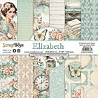 ScrapBoys Elizabeth paperpad 12 vl+cut out elements-DZ SB-ELIZ-10 