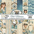 ScrapBoys Old Marina paperpad 24 vl+cut out elements-DZ SB-MARI-09 