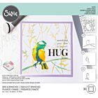 Sizzix Layered Stencils 4PK Bird & Branches 665265  Olivia Rose