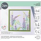 Sizzix Layered Stencils 4PK Layered Wildflowers 665841 Olivia Rose