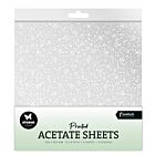 Studio Light Acetate sheet Snowflakes Essentials nr.08 SL-ES-ACS08 203x203mm