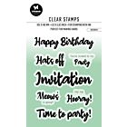 Studio Light Clear Stamp Essentials nr.414 BL-ES-STAMP414 132x94mm