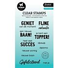 Studio Light Clear stamp Gefeliciteerd Essentials nr.646 SL-ES-STAMP646 105x74mm 