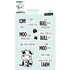 Studio Light Clear Stamp Holy cow Friendz nr.599 CCL-FR-STAMP599 138x96x1mm