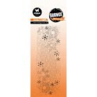 Studio Light Clear Stamp Snow background Grunge Coll. nr.675 SL-GR-STAMP675 51x145mm