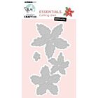 Studio Light Cutting Die Poinsettia Essentials nr.858 CCL-ES-CD858 128x70mm