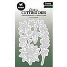 Studio Light Cutting Dies Poinsettia Essentials nr.843 SL-ES-CD843 67x99mm