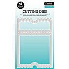 Studio Light Cutting dies Ticket card shape Essentials nr.822 SL-ES-CD822 105x148mm