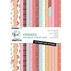 Studio Light Design paper pad I scream you scream Friendz nr.191 CCL-FR-DPP191 210x148mm